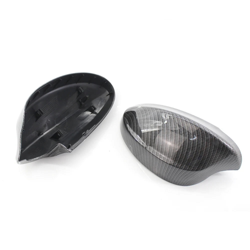Цветная Крышка для бокового зеркала заднего вида из АБС-углеволокна BMW E90 E91 2005-2007