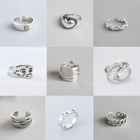 meyrroyu 2022 summer new sexy open cuff finger rings for women girl luxury fashion jewelry party friend gift anillos mujer