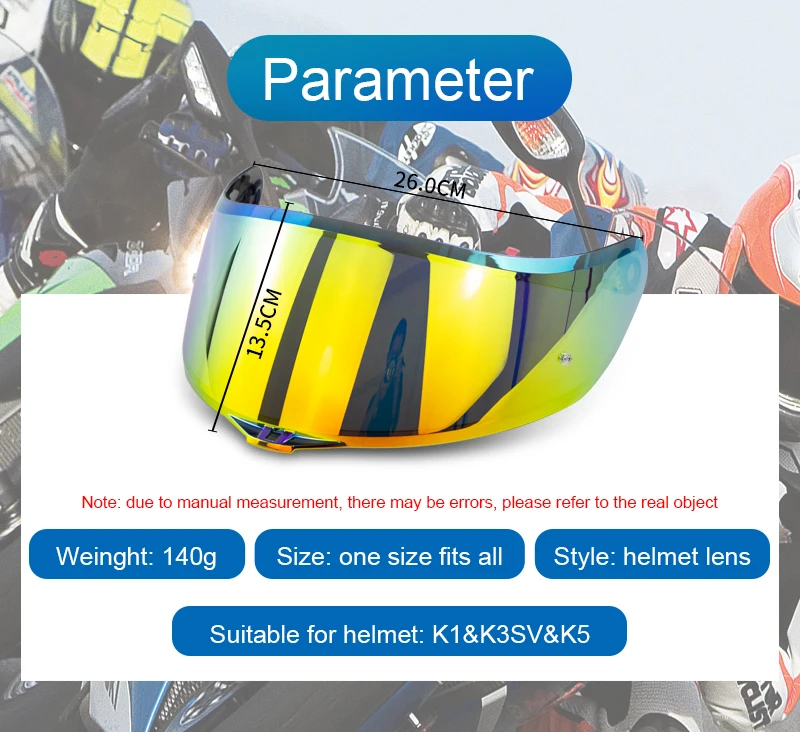 

Motorcycle AGV K5 Helmet Visor for K5 K3SV K1 New Motorcycle Helmet Visors Casco Moto K3SV Capacete Lens K3SV Helmets Windshield