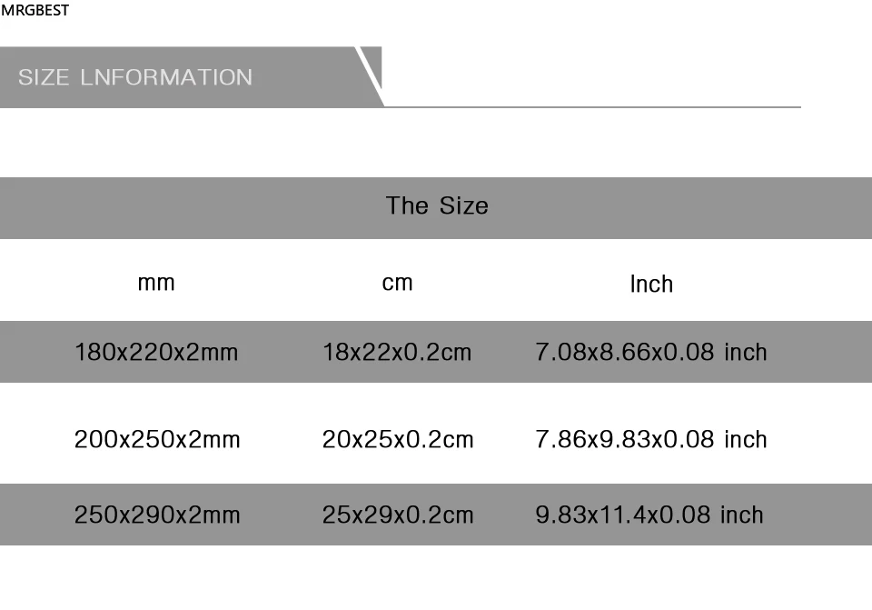 

MRGBEST , S 22X18/25X20/29x25