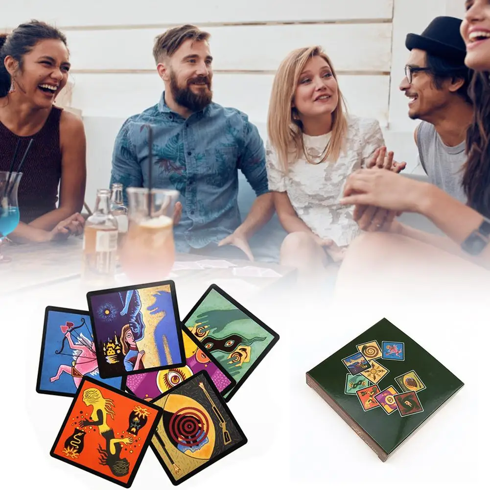 Настольные игры оборотни игровые карты с английскими правилами для семьи