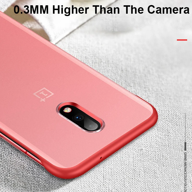 Жесткий чехол без оправы из поликарбоната для телефона OnePlus 7T Pro 7Pro оболочка