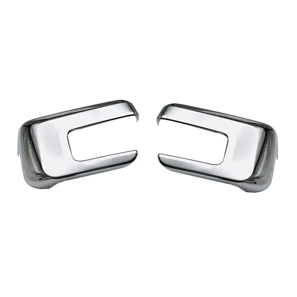 

Trim Rearview Mirror Cover View ABS Chrome For Ford F150 F-150 2021-2022 Mirror Cover