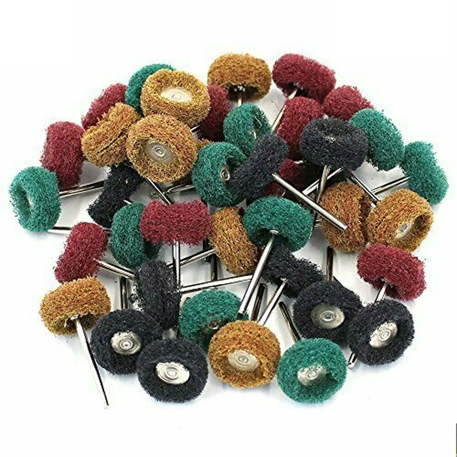 

80pcs Grinding Polished Abrasive Wheel With Shank Polishing Wheel Set Rotary Tool Accessory Kit For Rotary Tool Grinders Etc