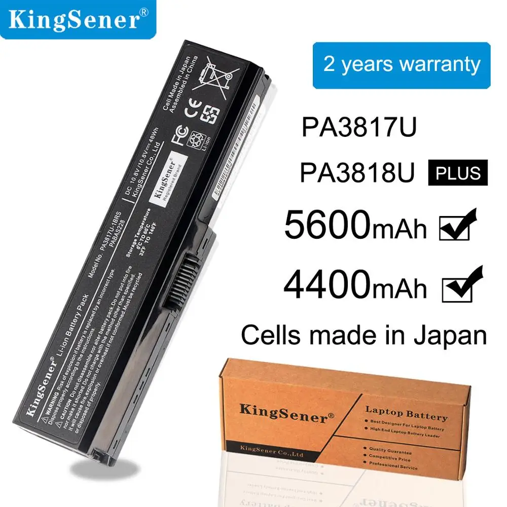 Kingsener-bateria para Toshiba Satellite A660 C640 C600 C650 C655 C660 L510 L630 L640 L650 L770 L670 L3818u Baterias p/ laptop