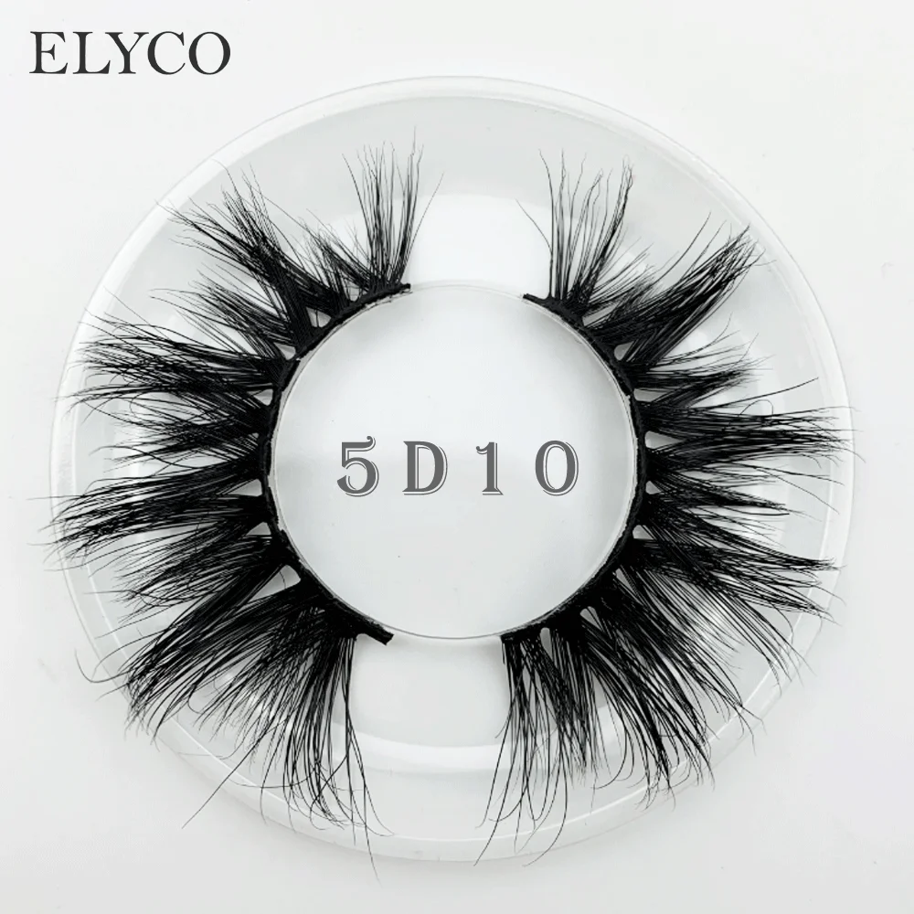 

Elyco Mink Eyelashes 3D Mink Hair False Eyelashes Natural Thick Long Eye Lashes Fluffy Makeup Beauty Extension Tools 5D04