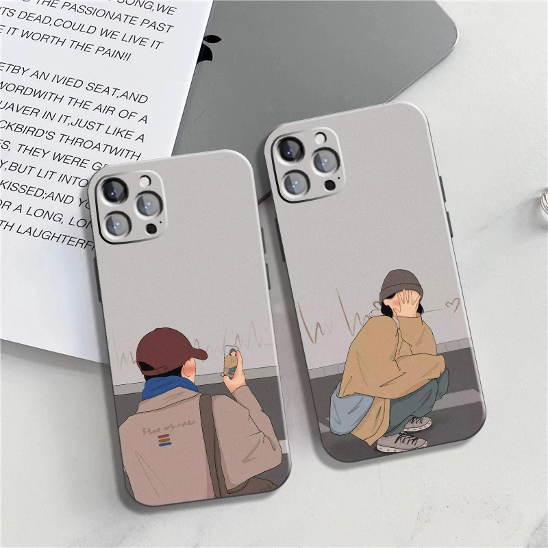 

Shockproof Silicone Phone Case For iPhone11 12 13 Pro Min X XS XR SE Max Protection Back Cover New All-inclusive Lens Anti Fall