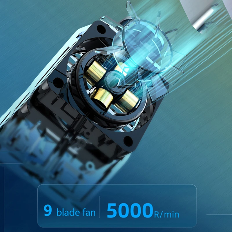 

Universal Mobile Phone USB Game Cooler System Cooling Fan Gamepad Holder Stand Radiator For iphone Xiaomi Huawei samsung phone