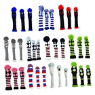 3 шт.компл., No.1, 3, 5, гольф, вязаная деревянная крышка для головы, Вязаный Гольф-драйв, Фарватер, деревянные головные уборы, гольф-клуб, защитные рукава, носки