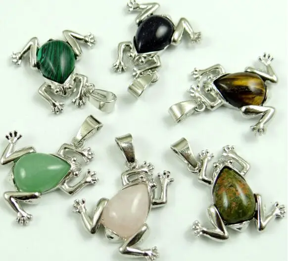 Натуральный камень кварц кристалл авантюрин водная подвеска в форме капли