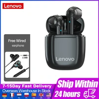newest xt89 lenovo bluetooth earphone wireless for xiaomi iphone handsfree ear buds in ear gaming earphones stereo headphones