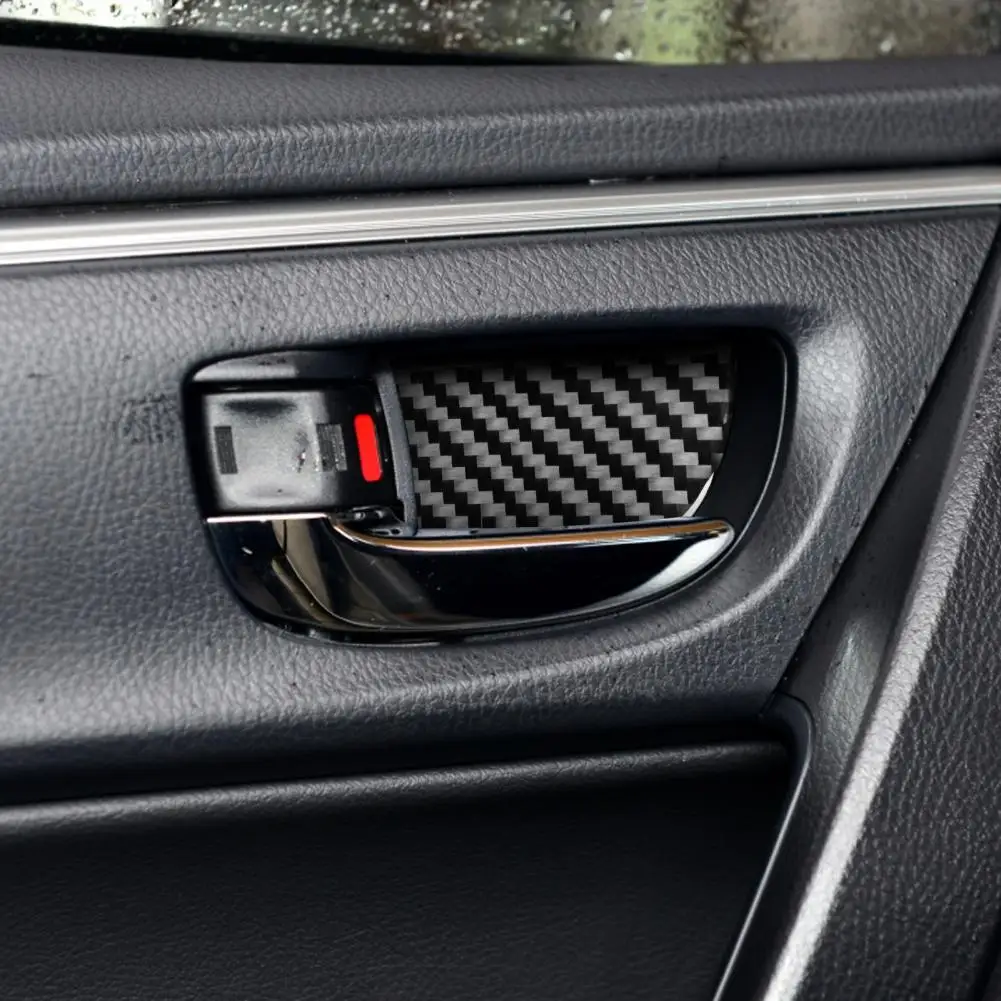 4Pcs Panel Trim Sticker Decorative Lightweight Shiny Surface Cover for Toyota Corolla 2014-2018 | Автомобили и мотоциклы