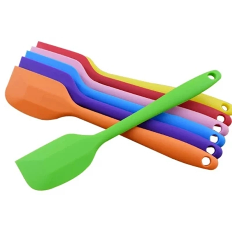 

Kitchen Silicone Cream Butter Cake Spatula Mixing Batter Scraper Brush Butter Mixer Cake Brushes Baking Tool Kitchenware