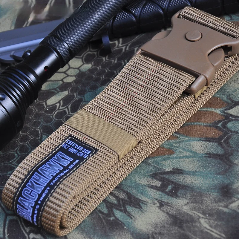 

Outdoor Adjustable Military Tactical Belt Wide Hunting Training Cinto Accessories Army Nylon Belt Heavy Duty Waist Belt