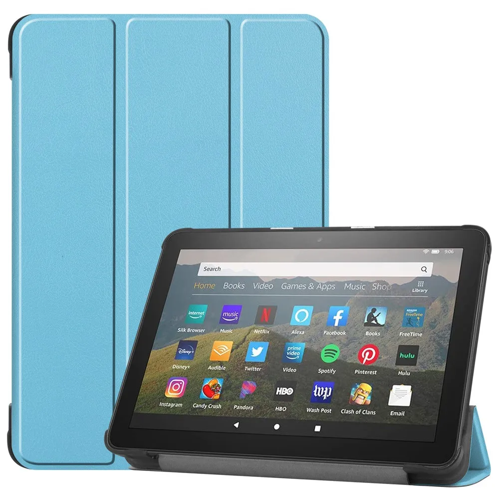 Для всех Новинка Kindle Fire HD 8/HD 8 плюс 10th Gen 2020 ультра тонкий Защитный чехол Чехол