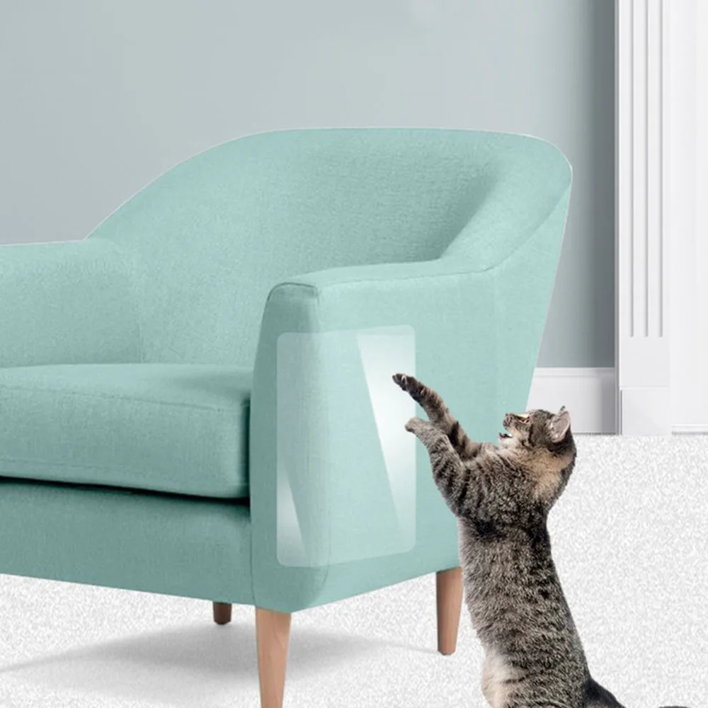 ПВХ-коврик с защитой от царапин Когтеточка для домашних животных кошек деревьев