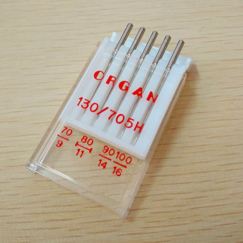 Швейные иглы Organ 130/705H высококачественные машинные универсальные иголки для