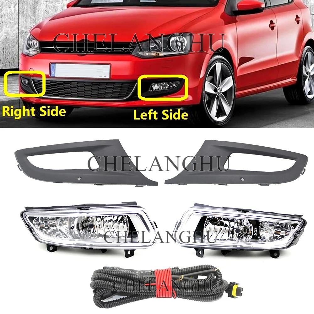 Автомобильный светильник для VW Polo 6R Vento Hatchback 2009 2010 2011 2012 2013 2014 Стайлинг передний
