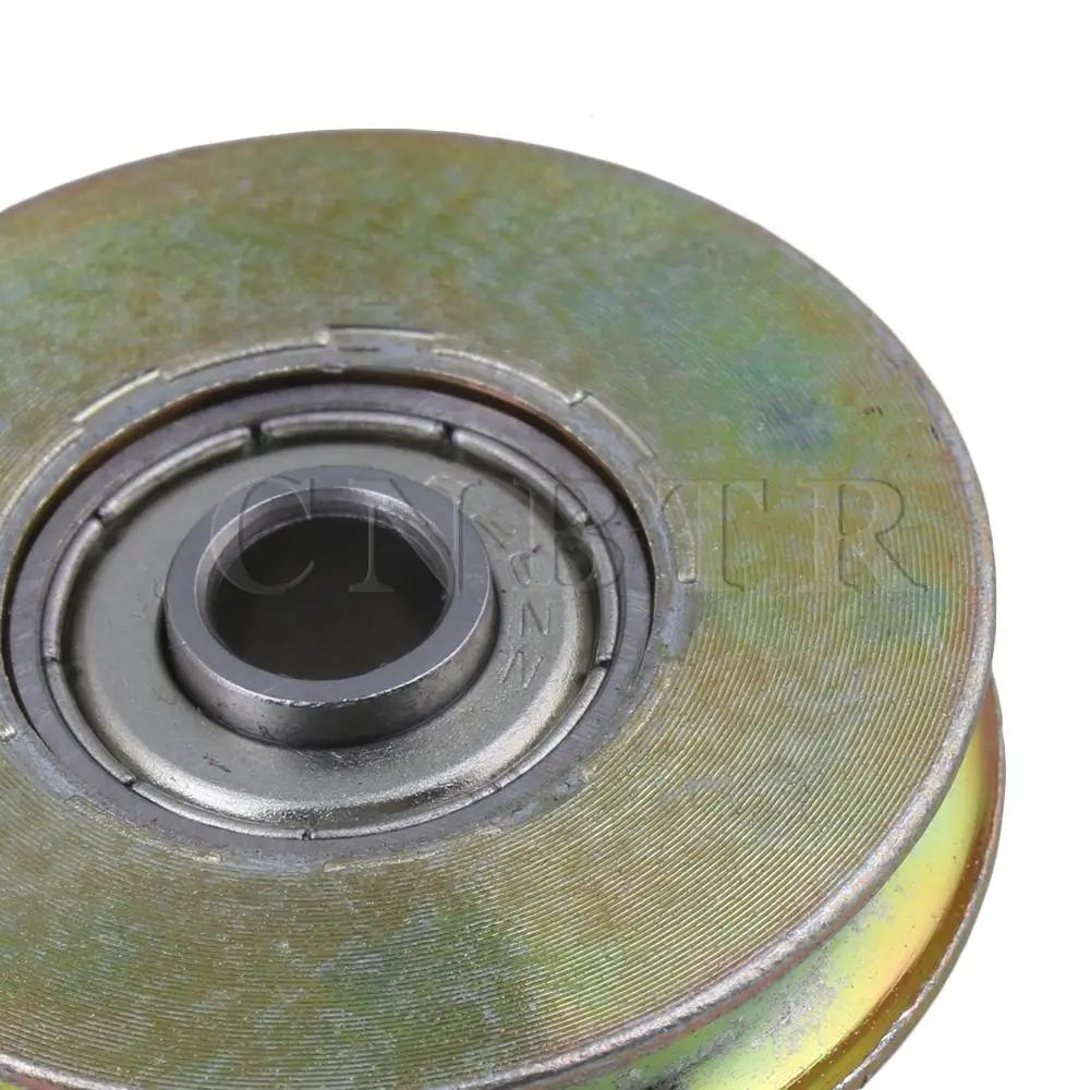 Цветной стальной кафельный рельсовый шкив CNBTR Пассивный ролик 6 4x38x8 3 мм|pulley wheel|idler