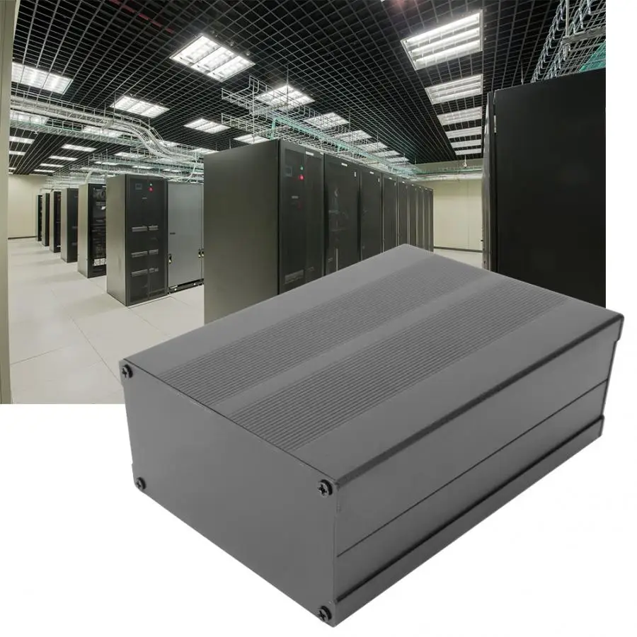 Корпус переключателя электронный DIY печатная плата проект алюминиевый корпус