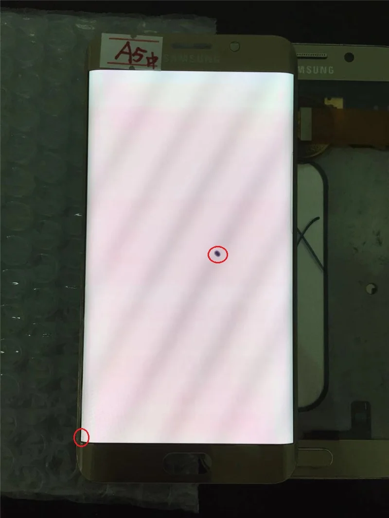 NO.A5 Gold With SBI Для samsung Galaxy S6 Edge Plus lcd G928 G928F дисплей сенсорный экран дигитайзер в сборе для samsung S6 Edge PLUS lcd - Цвет: NO.A5 Gold With SBI