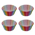 100 шт. бумажные чашки для торта, Радужный чехол для маффинов, форма для кексов, маслонепроницаемые вкладыши для капкейков, чехол для чашки для выпечки вечерние аксессуары для кухни и выпечки