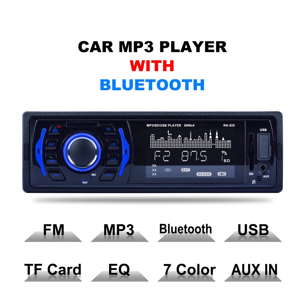 Автомагнитола 1 Din 12 В USB/SD/FM | Автомобили и мотоциклы
