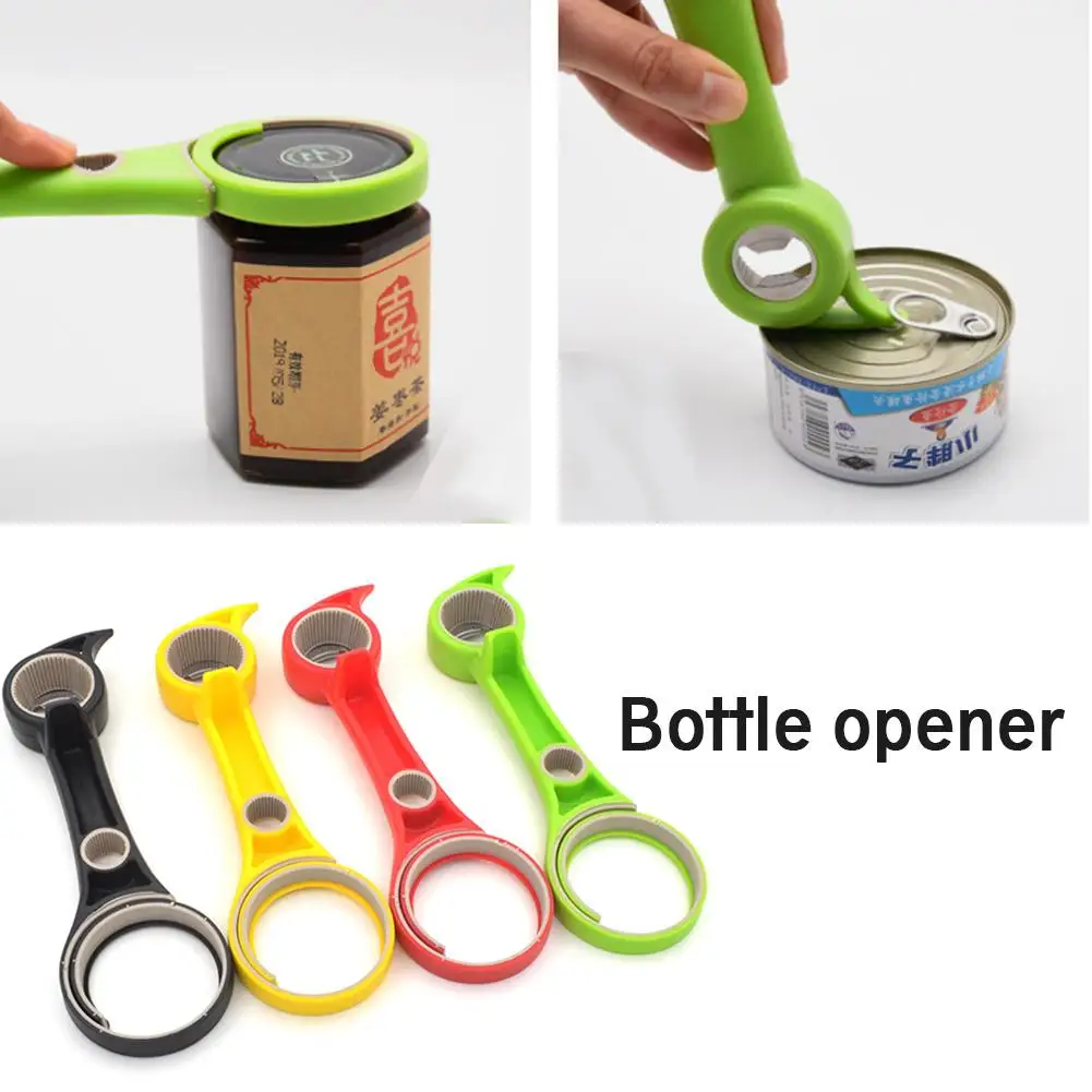 Новинка 1 шт. в партии 6 мульти Функция Открыватель бутылок и банок баночка для