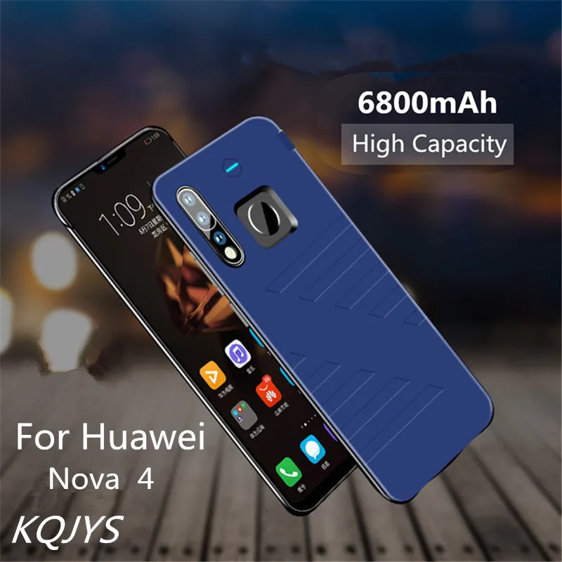 Портативное зарядное устройство KQJYS 6800 мАч чехол для Huawei Nova 4 аккумулятора