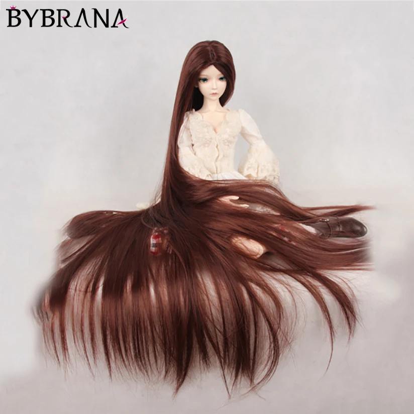 Парик Bybrana для шарнирной куклы 70 см 1/3 1/4 1/6 1/8 из высокотемпературного волокна