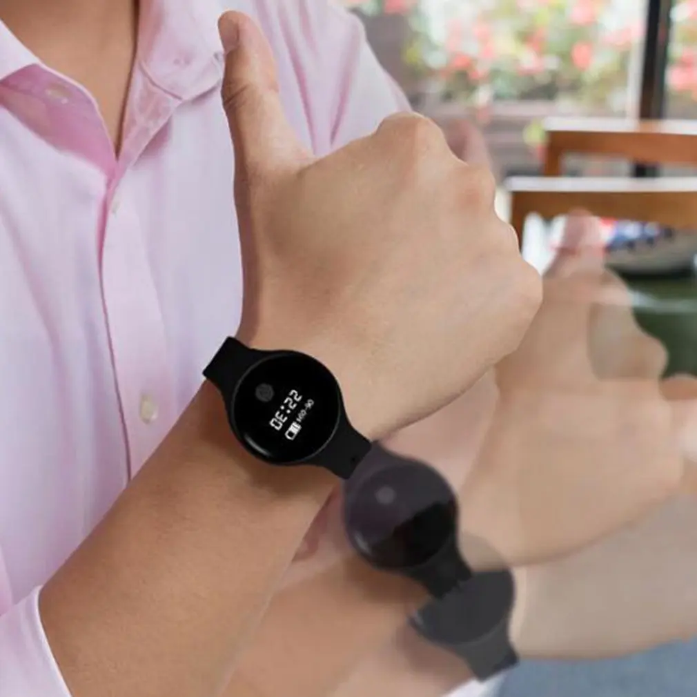 Водонепроницаемые часы H8 умный Браслет мониторинг сна Часы Будильник для Android Ios