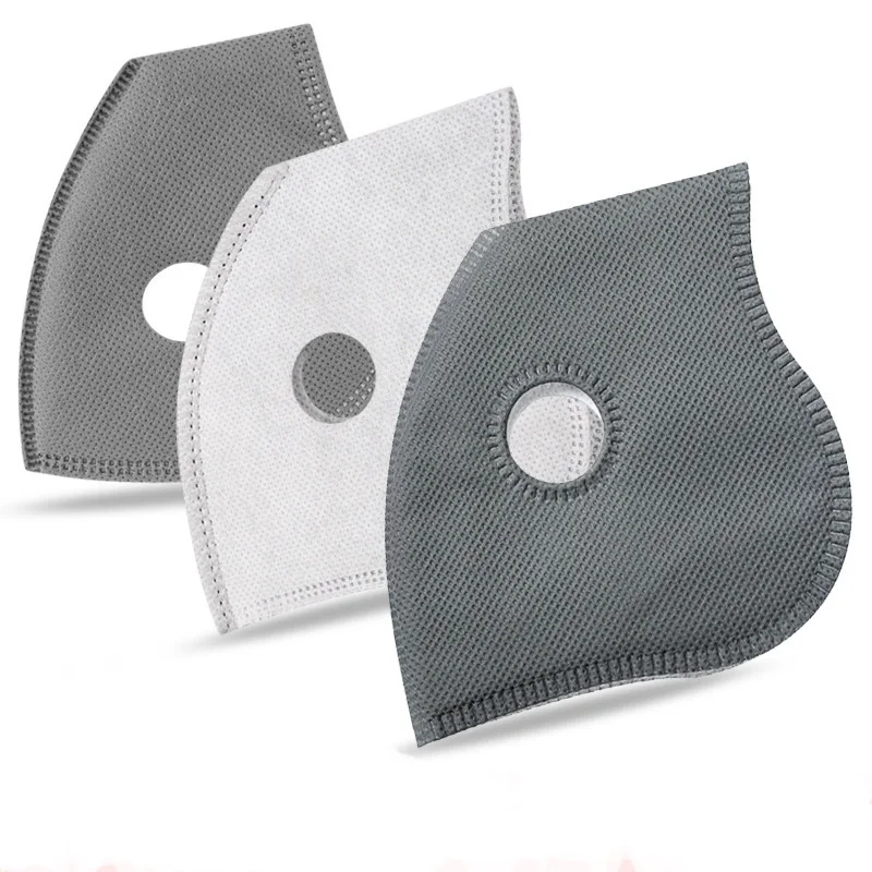 

Cycling Dustproof PM2.5 Active Carbon Filter Replacement Protection Anti Dust 5layers Cycling Face Masks Breathing Filter Gasket