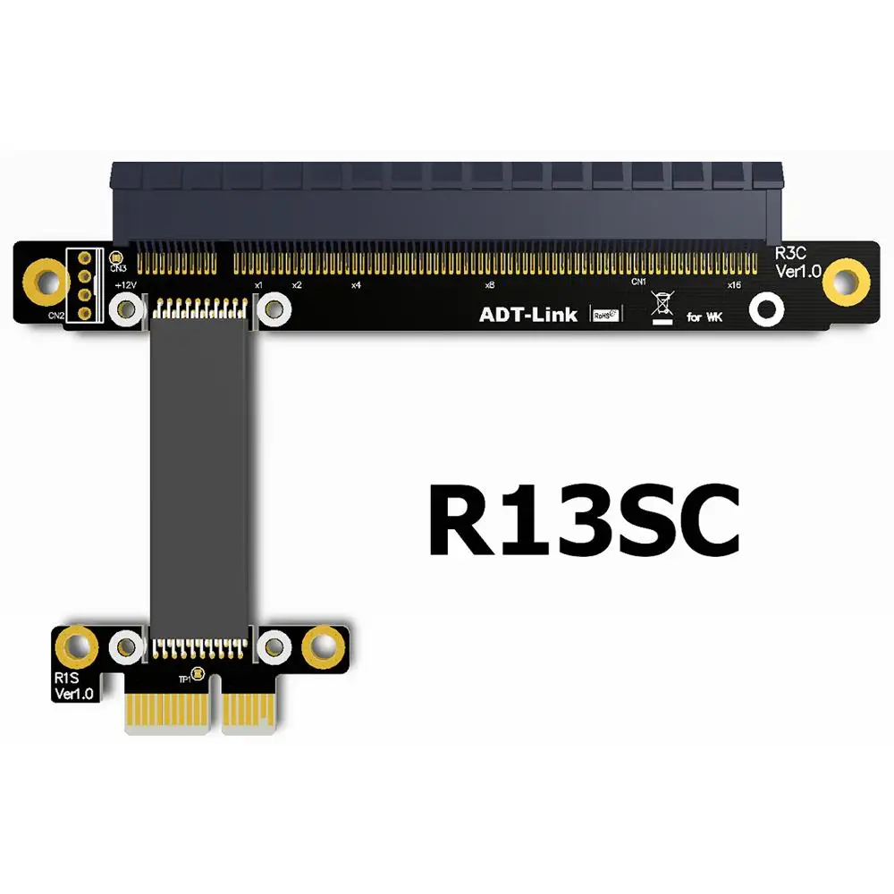 PCIe 1x до 16x Райзер карта Удлинительный кабель не нужен USB Gen3.0 PCI E x1 x16 GPU Кабель для