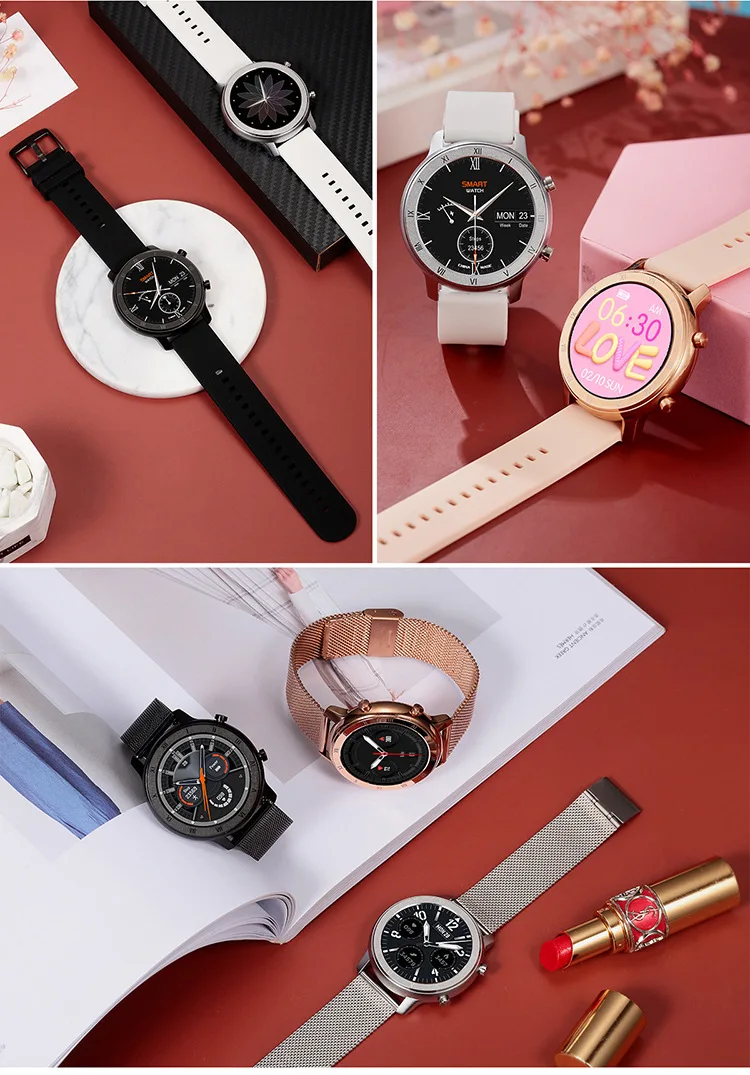 

Female Smart Watch Heart Rate Frequency Monitor Female Menstrual Management Sleep Monitor Smartwatch Sports