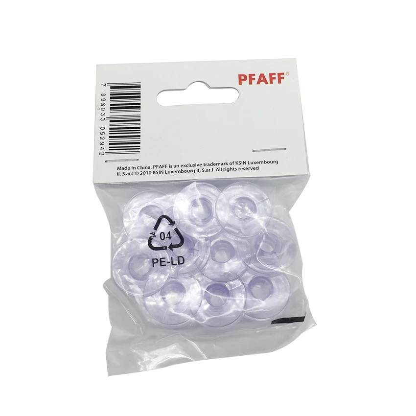 Пластиковые шпульки для выражения Pfaff 2,0, 3,0 и креативное видение 4,0, 5,0 820921-096, 10 шт. (art.: 3a3594a0aef) - 3a3594a0aef
