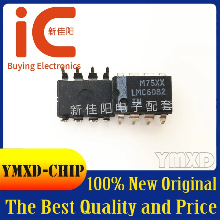 

5 шт./лот новый оригинальный NSC LMC6082 линейный DIP-8 усилитель IC в наличии
