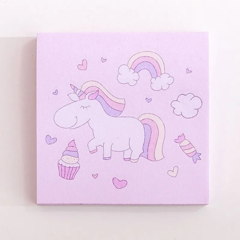 Креативный планировщик Липкие заметки Kawaii мультфильм блокнот милый Скрапбукинг блокнот офисное украшение канцелярские принадлежности 02123