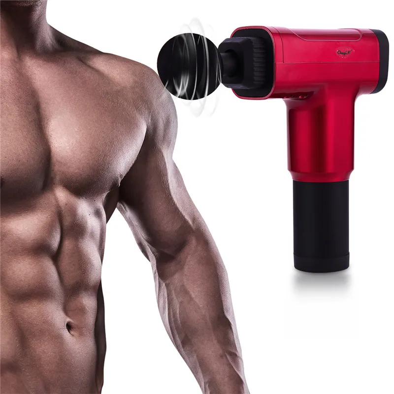 Электрический пистолет для массажа профессиональный стимулятор мышц с быстрой