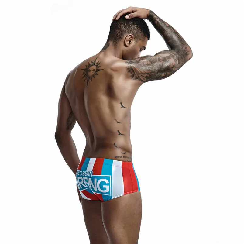 Бренд swim Breifs водонепроницаемые купальники мужские короткие сексуальные