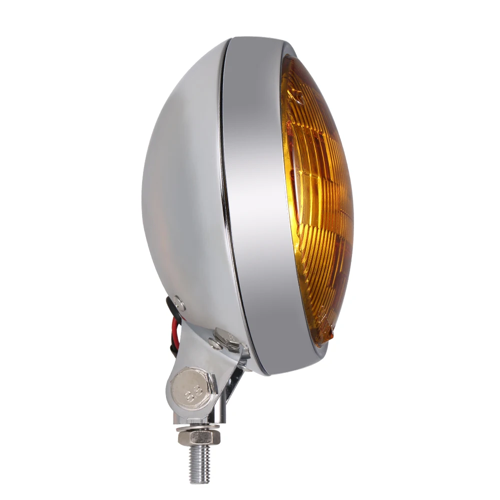 Универсальные светодиодные фары для мотоцикла 12 В передние вождения |