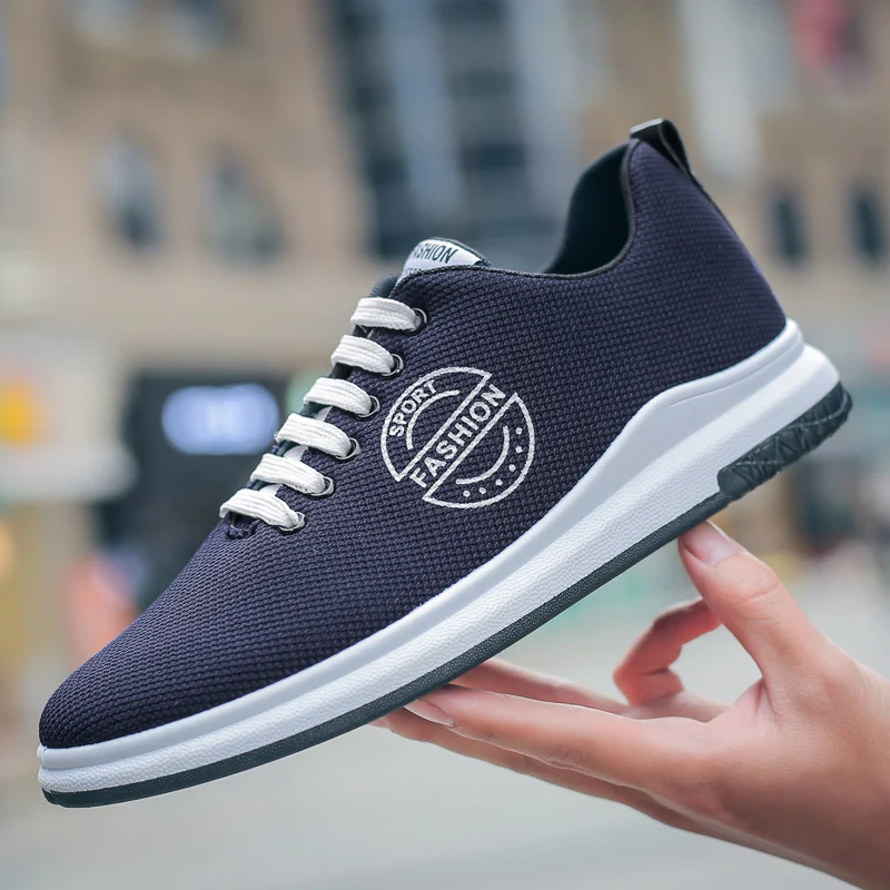 Новинка Мужская повседневная обувь из сетчатого материала Мужские кроссовки