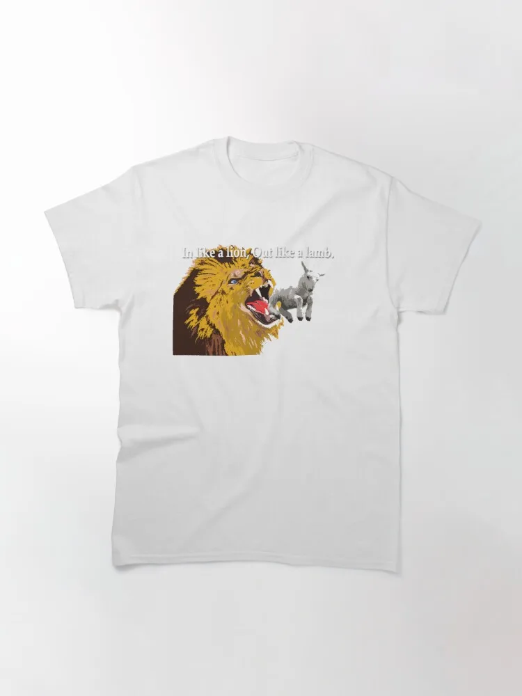 

Классическая футболка March Lion