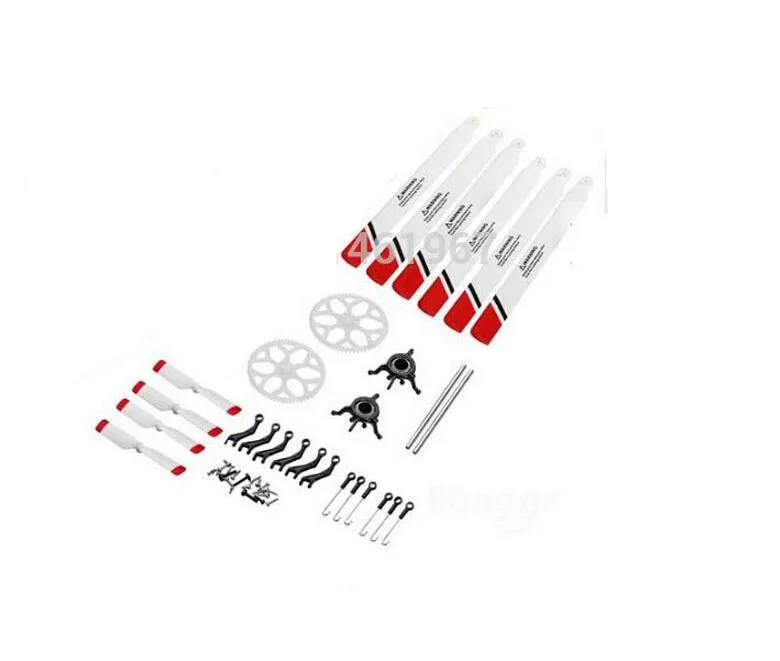 

WLtoys XK K123 RC Helicopter pare parts set with blades gear etc