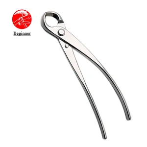 Рукоятка резака 210 мм для начинающих, резак для вогнутых кромок, инструменты для бонсая из легированной стали 3Cr13, изготовленные компанией TianBonsai