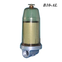 b10 al fuel tank filter fuel water separator assembly with pf10 filter element for diesel oil storage tank