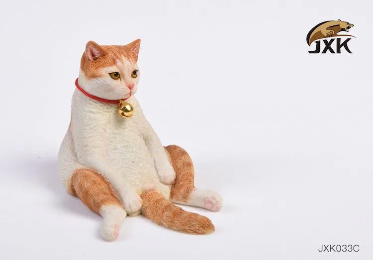 

JXK 1/6 JXK033 Lazy Cat Series Beauty Short Cat Animal Model with Lazy Sofa for Fans Collection In Stock