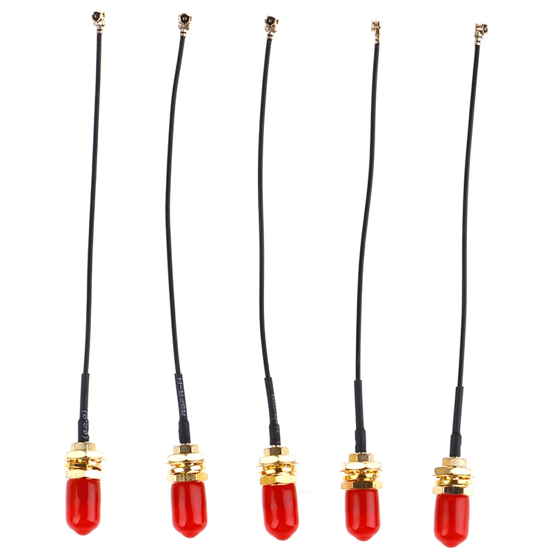 

Hot 5 Pieces 10cm SMA Extension Cable Straight Jack to uFL/u.FL/IPX/IPEX Female Connector Pigtail Antenna RF Pigtail Cable
