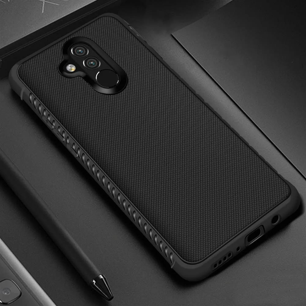 LCHULLE чехол для Huawei P20 Mate 20 Pro Lite бизнес тонкий резиновый мягкий ТПУ гибкий