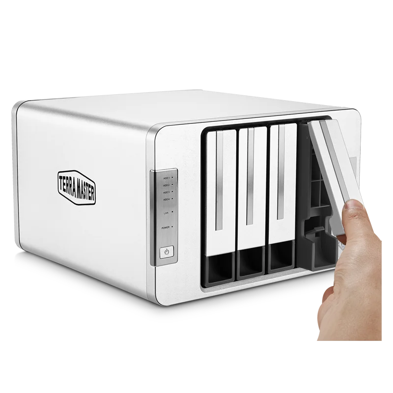 Сервер NAS 4Bay для бизнеса/дома 124 дюйма высокая скорость 4 Hdd сетевое хранилище с