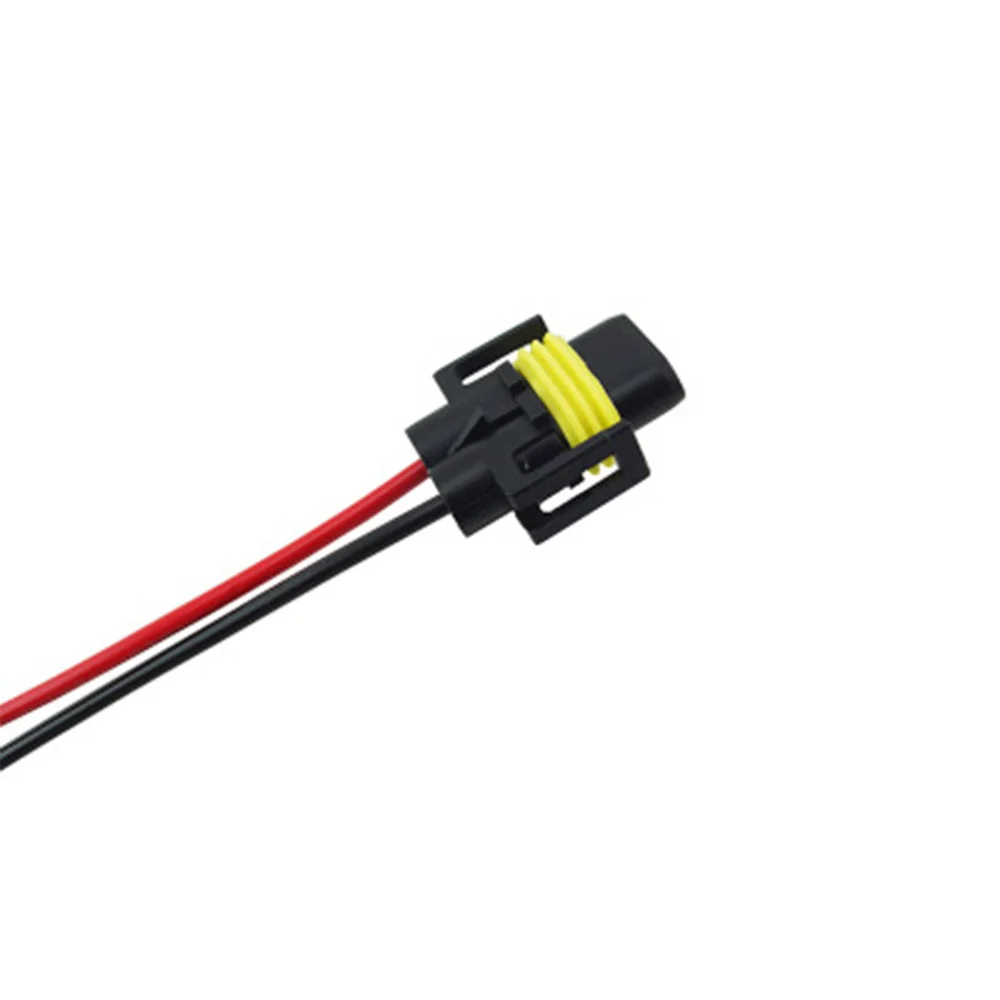 

2pcs H11 Female Adapter Wiring Harness Sockets Wire For Headlights or Fog Lights
